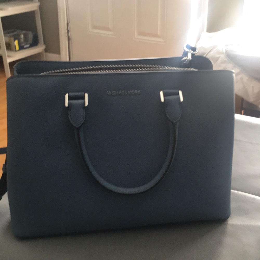 Michael Kors Large Leather Satchel